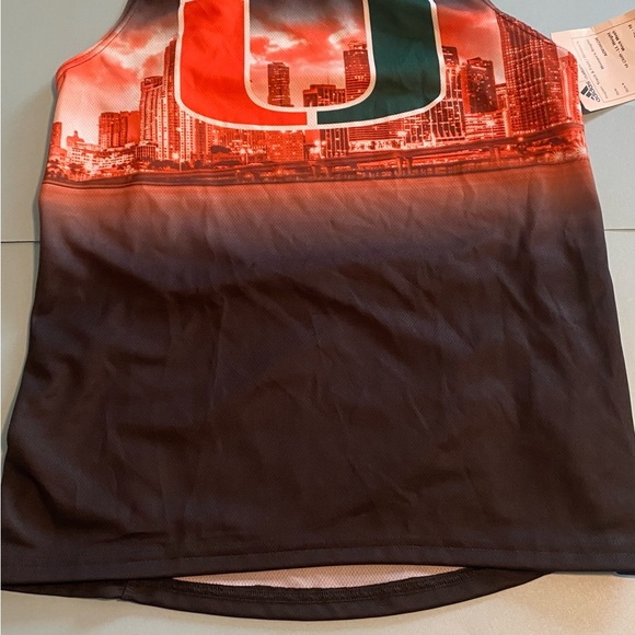 2021 Miami Hurricanes Adidas
Tennis Jersey Shirt Team - Picture 9 of 11